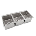 PB-DISINK162012-3-X John Boos Pro-Bowl Drop-In Sink, 3-compartment-JOHN BOOS & CO.
