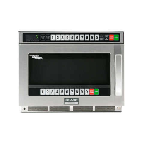 R-CD2200M Sharp 2200W Heavy-Duty Commercial Microwave w/ Touch Key-Sharp