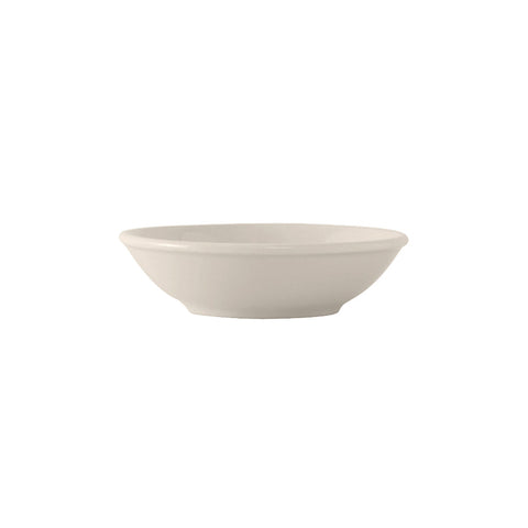 Tuxton China TRE-025 5-1/2 oz Eggshell Reno/Nevada Round Fruit Coupe Dish