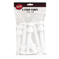 C66128 Tablecraft .25 Oz. Syrup Pump w/ 11" Dip Tube & 28mm Top-Tablecraft Products