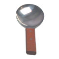 22810 Town 9-1/4" Stainless Steel Rice Paddle w/ Wood Handle-TOWN
