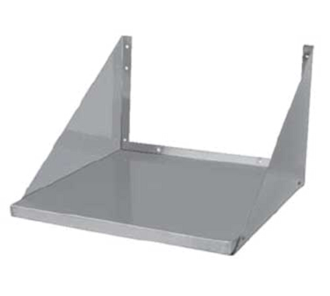 GSW USA MS-1818 Microwave Oven Wall Mount Shelf - 18" x 18" Stainless Steel