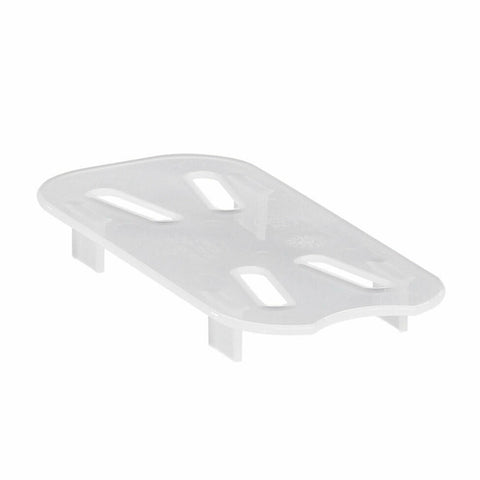 Cambro 90PPD190 1/9 Size Translucent Polypropylene Drain Shelf