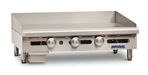 Imperial Range ITG-36NG 36 in Countertop Natural Gas Thermostatic Griddle