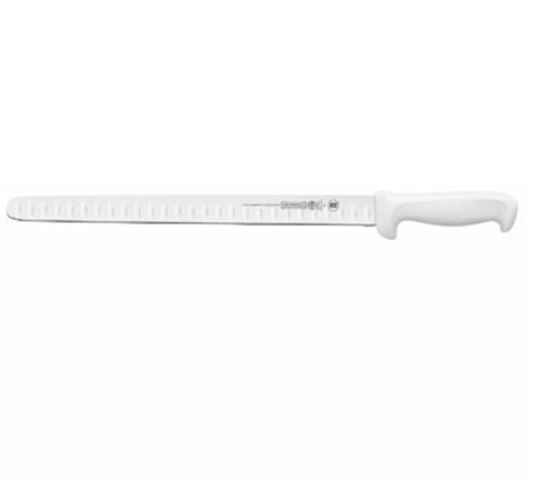 Mundial W5627-14GE 14-Inch Hollow Edge Slicing Knife, White Handle
