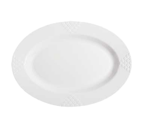 OP-618-W GET 18" x 13-1/2" Milano Platter - Each-GET ENTERPRISES