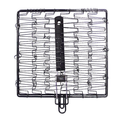 Chef Master 06620Y Mr. Bar-B-Q Flex/Expandable Non-Stick Grill Basket with Folding Handle
