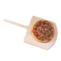 3218 American Metalcraft 18" x 17-1/2" Wood Pizza Peel-American Metalcraft