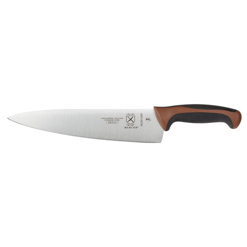 Mercer Culinary M22610BR Millennia Colors 10" Brown Handle Chef's Knife