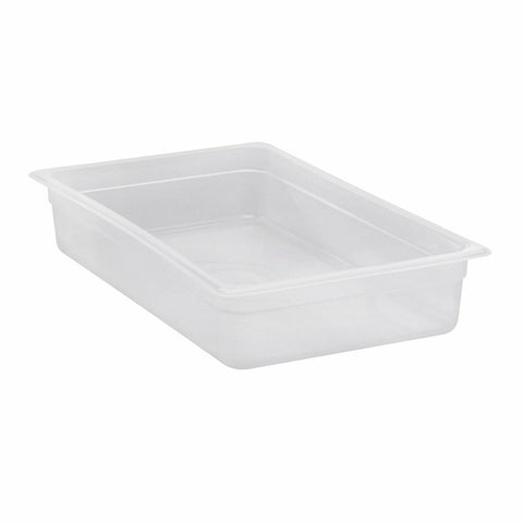 Cambro 14PP190 Full Size Translucent Polypropylene Food Pan, 4" Deep