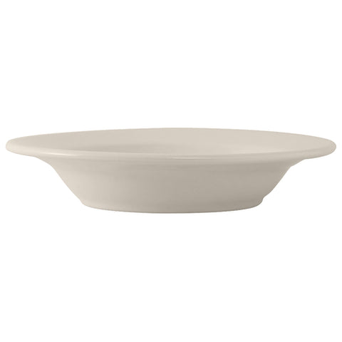 TRE-110 Tuxton Reno 15 Oz. Eggshell Wide Rim Rolled Edge China Pasta Bowl