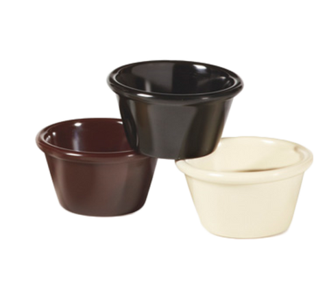 S-630-BK GET 3 oz. Black Ramekin -Each-GET ENTERPRISES