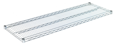 WS1854C Wire Shelf 18"W x 54"L Chrome-Enhanced Wire Shelving