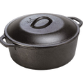 L10DOL3 Lodge Mfg 7 Quart Lodge Logic Induction Dutch Oven - Each-Lodge Manufacturing