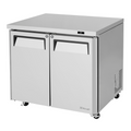 MUR-36L-N6 Turbo Air 36" 2 Door Undercounter Low Profile Refrigerator-Turbo Air