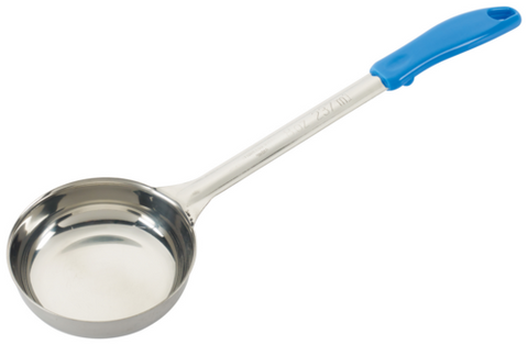 Winco FPS-8 One-Piece Solid Stainless Steel Portion Spoodle, 8 oz