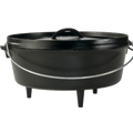 L12CO3 Lodge Mfg 6 Quart Lodge Logic Camp Induction Dutch Oven - Each-Lodge Manufacturing
