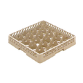 TR11 Vollrath Full-Size Beige 20-Compartment 3-1/4" Glass Rack-VOLLRATH COMPANY