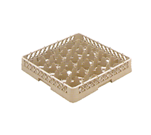 TR11 Vollrath Full-Size Beige 20-Compartment 3-1/4" Glass Rack-VOLLRATH COMPANY