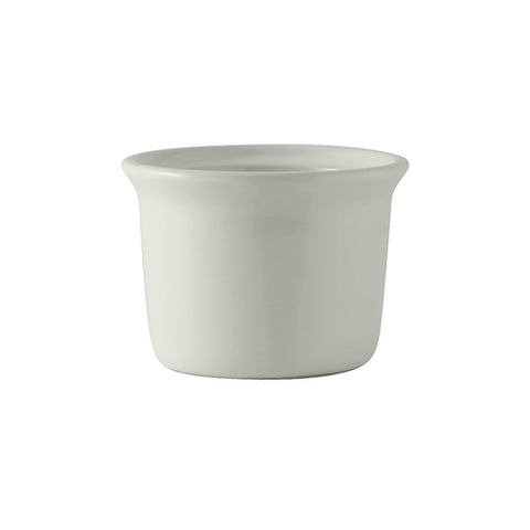 Tuxton China BWS-1605 Petite Marmite Onion Soup Bowl Crock, 16 oz, White