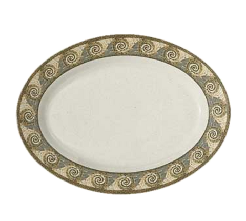 OP-618-MO GET 18" x 13-1/2" Mosiac Platter-GET ENTERPRISES