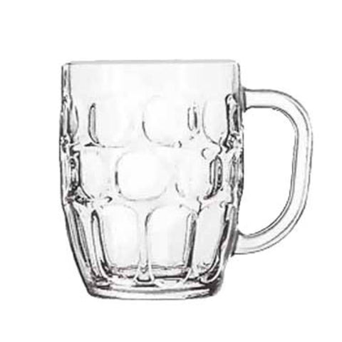 Libbey 5355 19.25 oz. Dimple Stein Beer Mug