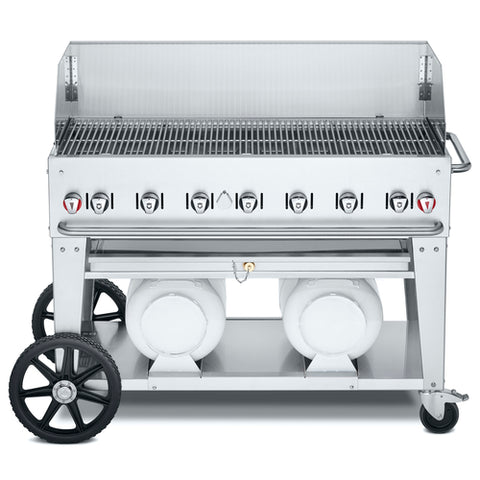 CV-CCB-48WGP Crown Verity 48" Club Series Grill Only Includes Wind Guards, LP