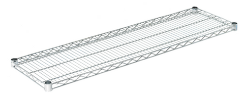 WS1448C Wire Shelf 14"W x 48"L Chrome