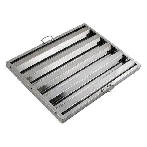 Winco HFS-2025 Stainless Steel Hood Baffle Filter 20" x 25"