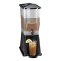 353DP Tablecraft 3 Gallon Slimline Black Beverage / Juice Dispenser-Tablecraft Products
