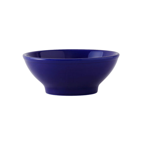 Tuxton China BCB-2508 25 oz Cobalt Ceramic Round Menudo/Salad Bowl