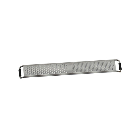 Winco GT-345 Half Zester/Half Fine Blade Grater with Soft Grip Handle and Anti-Slip Feet