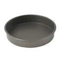 HAC-102 Winco 10" x 2" Deluxe Hard Anodized Aluminum Cake Pan-WINCO