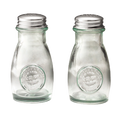 6618 Tablecraft 4 Oz. Recycled Green Glass Salt & Pepper Shaker w/ Stainless Steel Top-Tablecraft Products