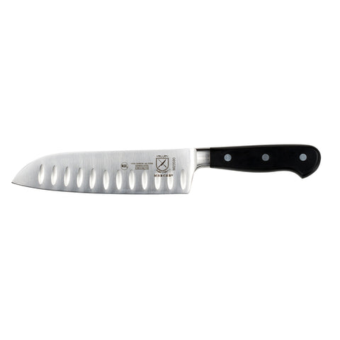 Mercer Culinary M23590 Renaissance 7-Inch Forged Santoku Knife with Granton Edge