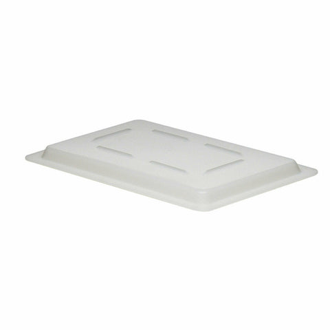 Cambro 1218CP148 White 12" x 18" Poly Flat Lid for Food Storage Box