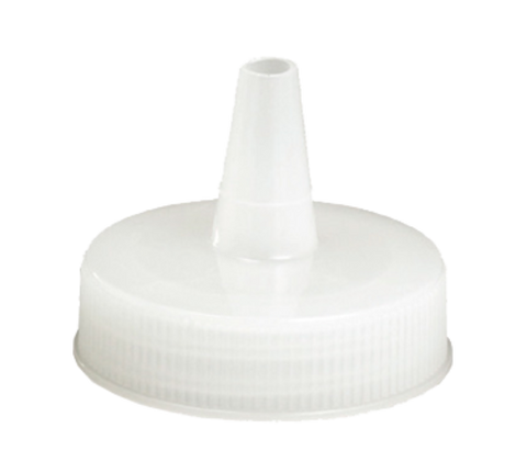 Tablecraft Products 353TC Cone Wide Tip Top for 53mm Squeeze Bottles - Dozen