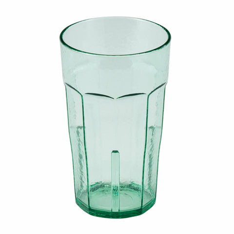 Cambro LT16427 Laguna 16 oz. Spanish Green SAN Plastic Tumbler