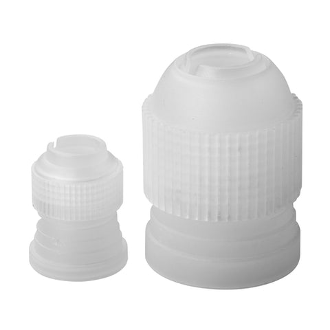 Winco CDTC-2 2-Piece Plastic Coupler Set for Cake Decorating