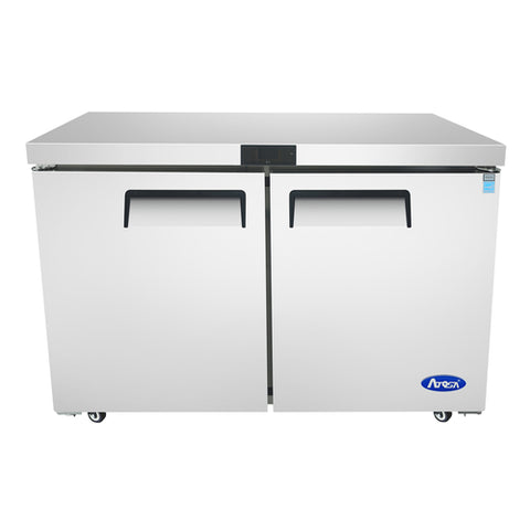 Atosa MGF8402GR 48" Two-Door Undercounter Refrigerator
