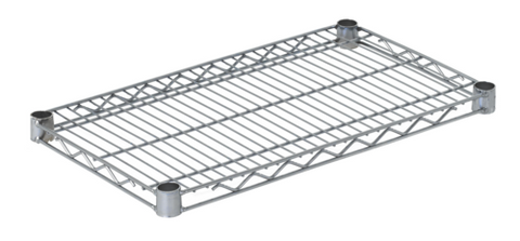 WS1424C Wire Shelf 14"W x 24"L Chrome