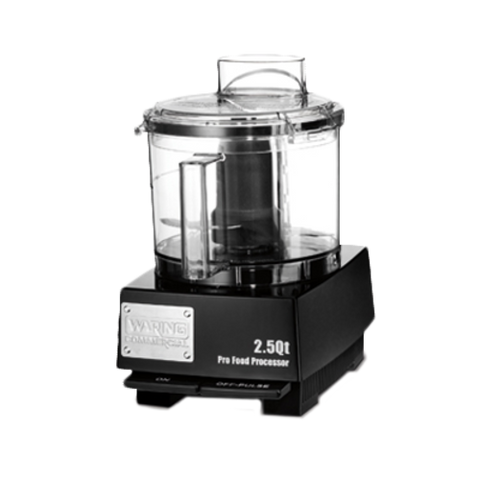 Waring WFP11SW 2.5 Qt Commercial Food Processor with Flat Lid