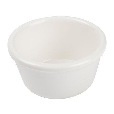 RP-6W Winco 6 Oz. Plain White Ramekin