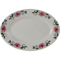 LRH-1159 Tuxton China Platter, 11-5/8" 8-1/4\" oval-Tuxton China