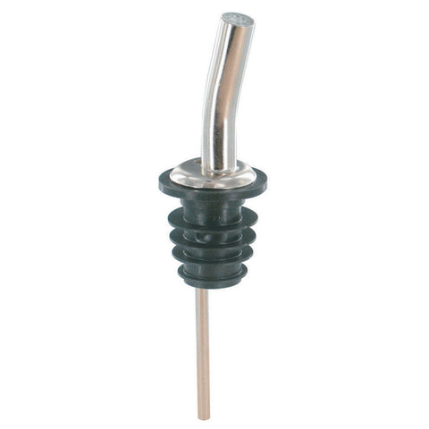 Spill-Stop 225-50 Chrome Metal Pourer with Screen - Dozen