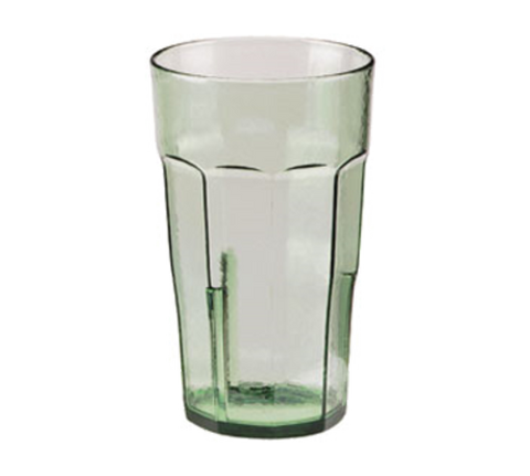 Cambro LT22427 Laguna 22 oz. Spanish Green SAN Plastic Tumbler