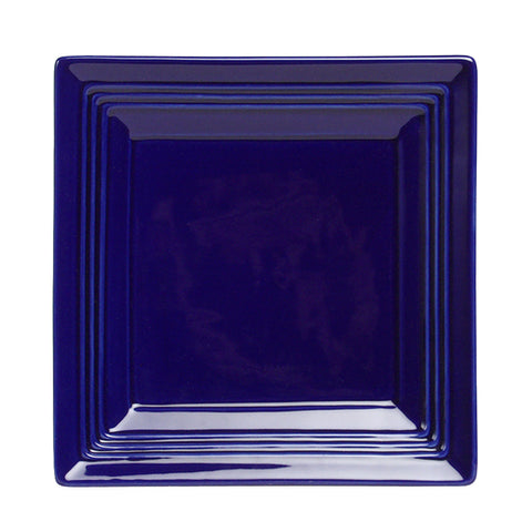 CCH-0845 Tuxton Concentrix 8-1/2" Cobalt Square China Plate-Tuxton China