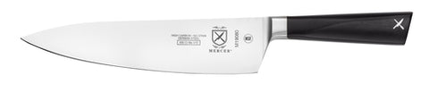 Mercer Culinary M19080 ZüM 8" Chef's Knife with Black Ergonomic Handle, High-Carbon German Steel