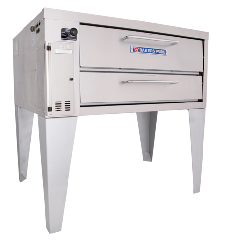 Bakers Pride 351 Super Deck Series Single Deck Gas Pizza Deck Oven (8" Deck Height)