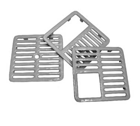 GSW FS-T1/2 Floor Sink Top Grate, 1/2 Size, 9-3/8" x 9-3/8"